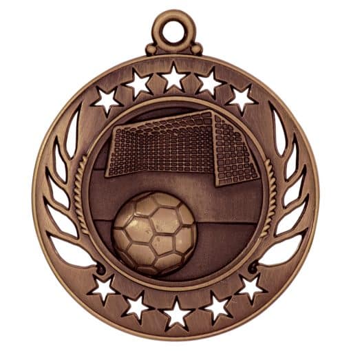 Bronze Soccer Medal