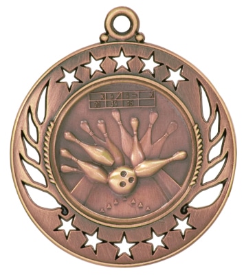 Bronze Bowling Medal