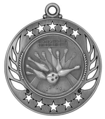 Silver Bowling Medal