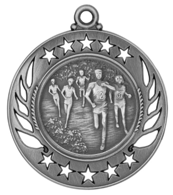 Silver Cross Country Medal