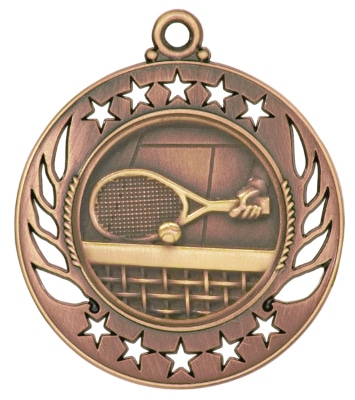 Bronze Tennis Medal