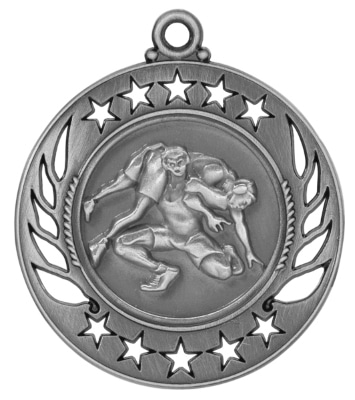 Silver Wrestling Medal
