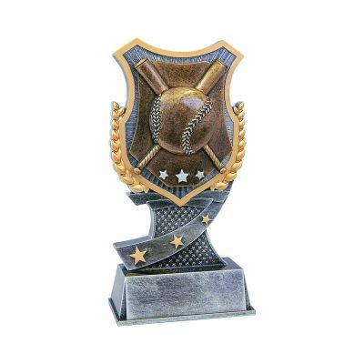 Baseball Shield Resin Trophy