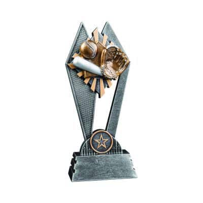 Baseball Sun Ray Award Trophy