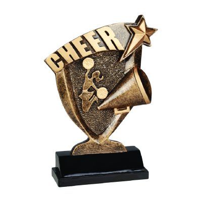 Cheer Broadcast Resin Trophy