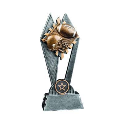 Football Sun Ray Award Trophy