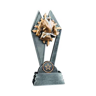 Martial Arts Sun Ray Award Trophy