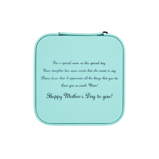 Custom Engraved Travel Jewelry Box - Image 9