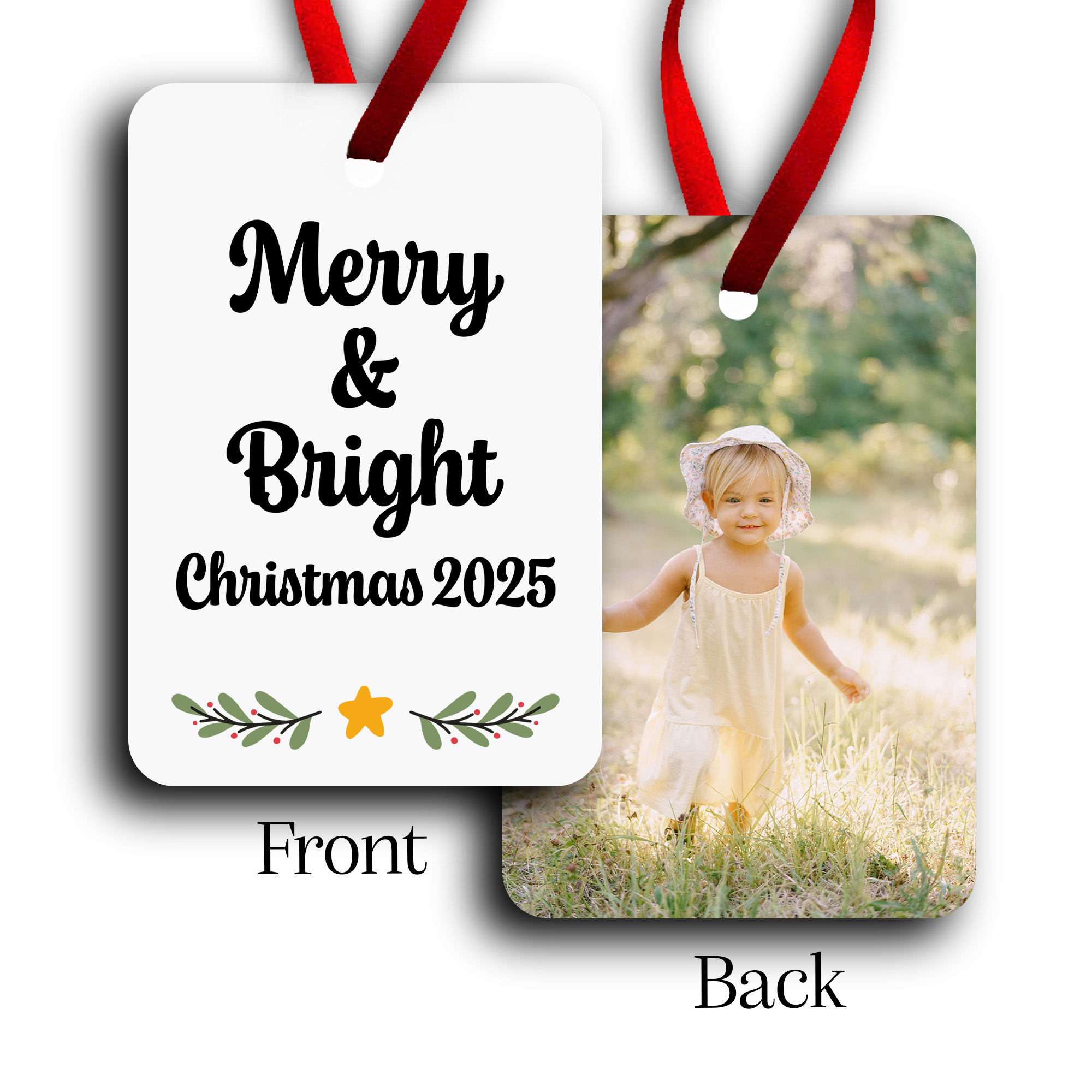 Custom Photo Ornament - Image 3