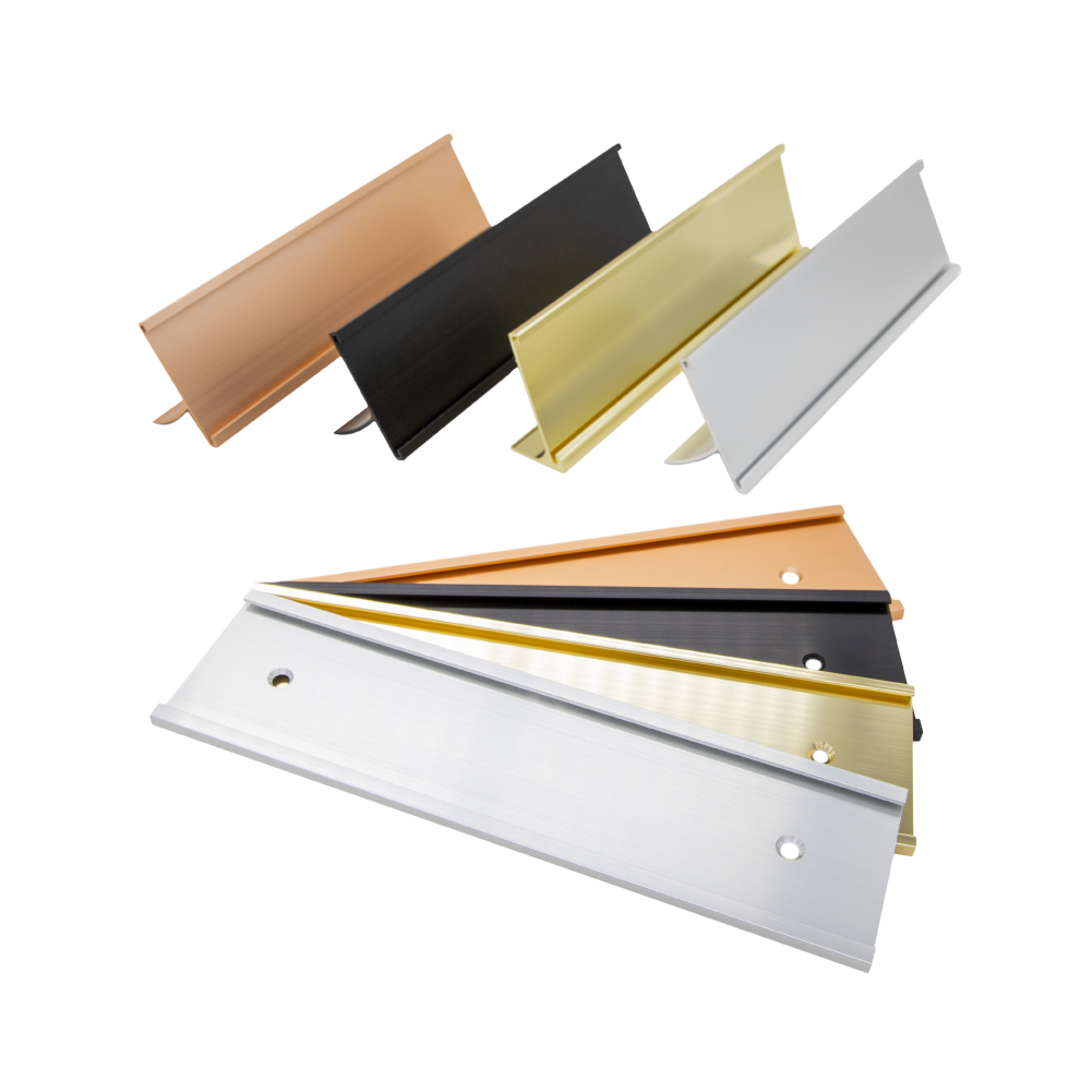 Custom Desk Name Plate Holder, Wall Mount Office Sign - Image 2