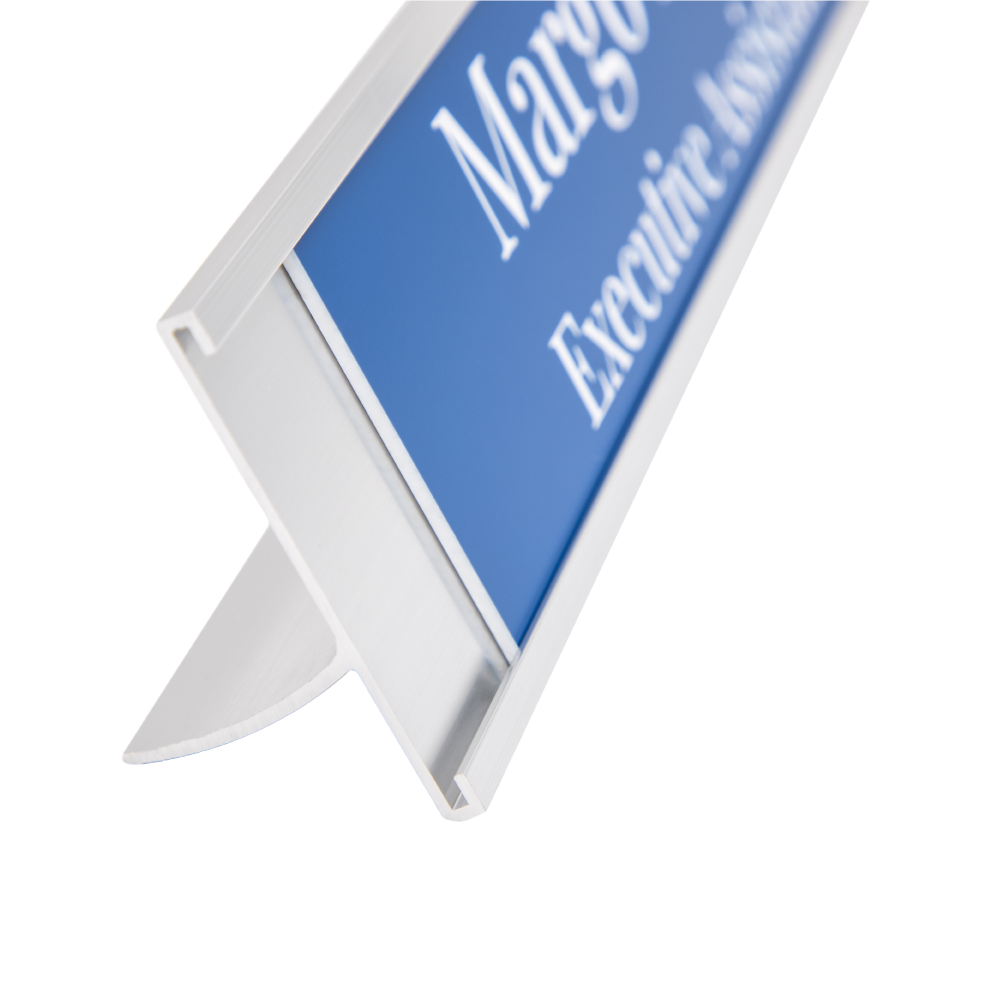 Custom Desk Name Plate Holder, Wall Mount Office Sign - Image 8